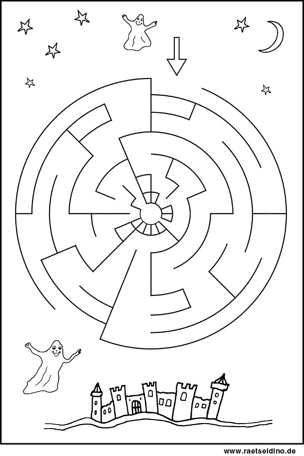 Labyrinth Spiel für Kinder