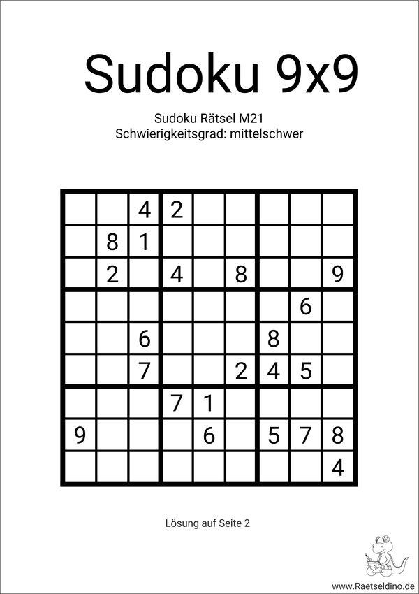 sudoku-mittelschwer-zum-ausdrucken