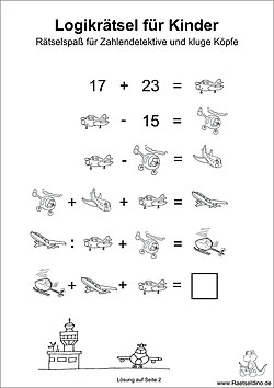 Logik Rätsel für Kinder