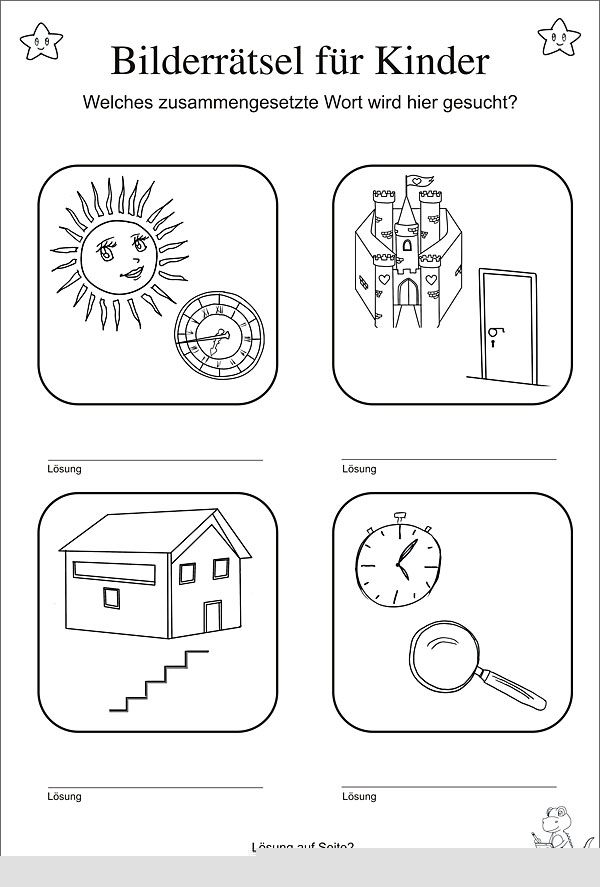Bilderrätsel für Kinder