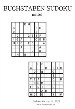 Buchstaben Sudoku jetzt downloaden