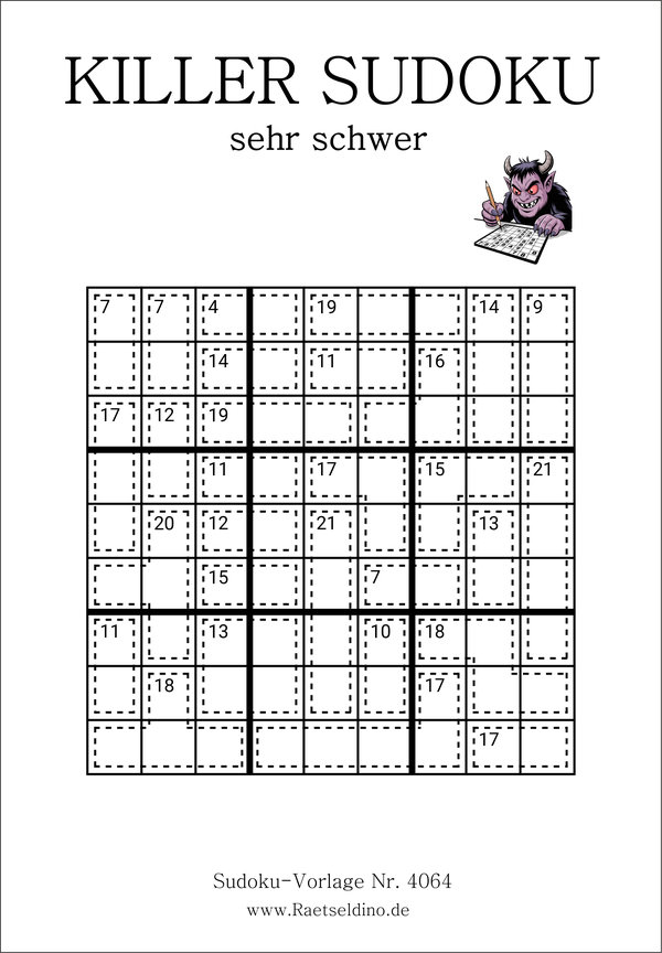 Killer Sudoku teuflisch