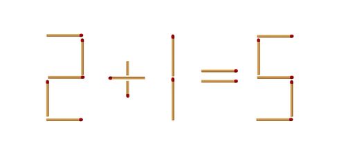 Streichholzrätsel Spiel