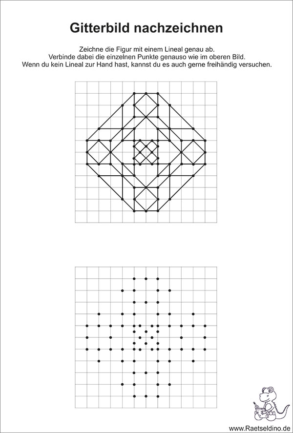 Gitterbild nachzeichnen