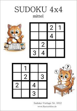 Sudoku 4x4 gratis herunterladen