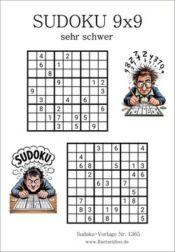 Sudoku 9x9 sehr schwer für Profis gratis Download