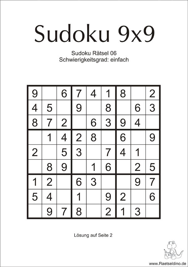 Sudoku einfach