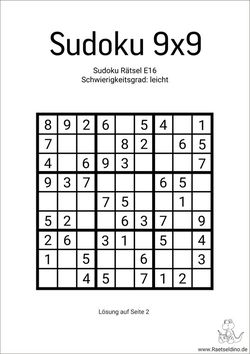 Sudoku leicht unser Tipp wie Sie beginnen können