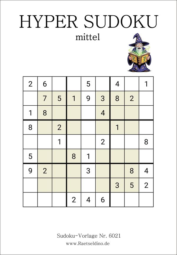 Hyper Sudoku mittel