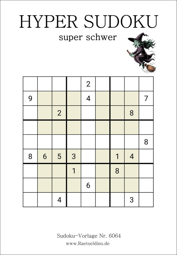 Hyper Sudoku super schwer