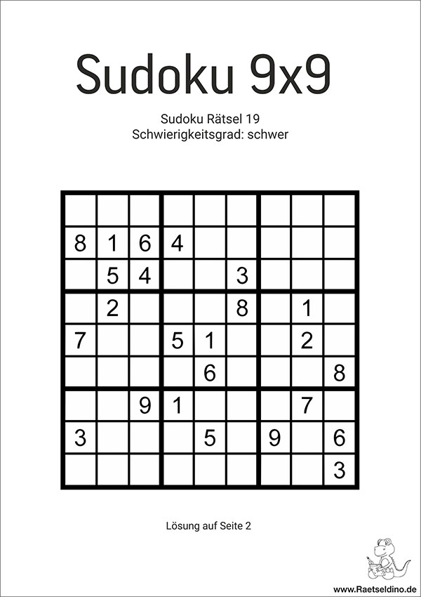 Sudoku teuflisch schwer