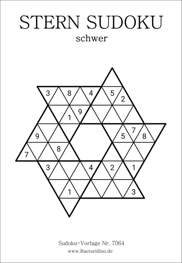 Stern Sudoku schwer download