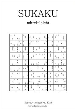 Sukaku mit Lösung als PFD download