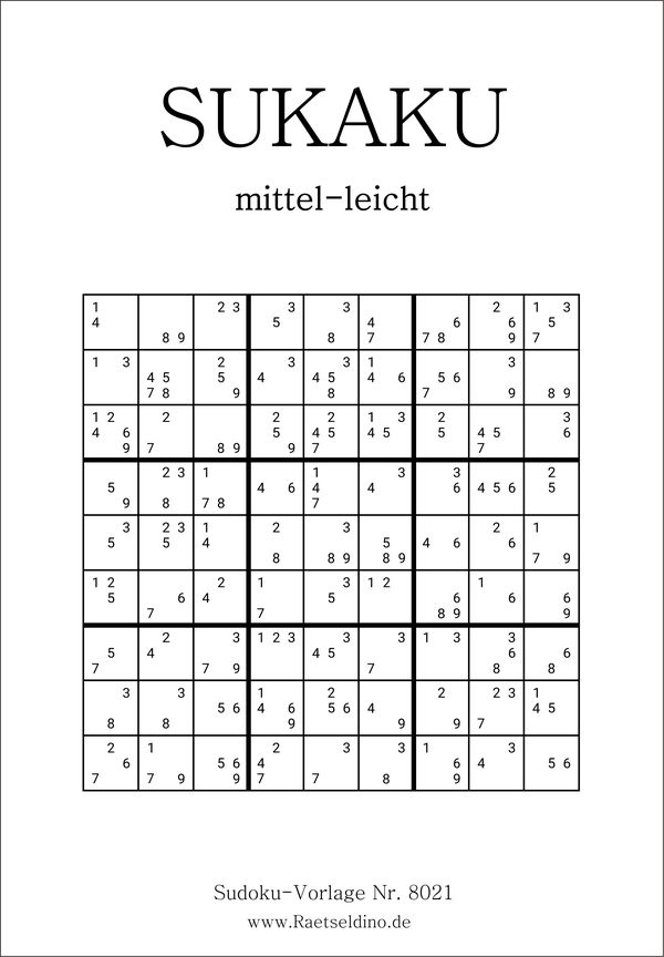 Sukaku mittel leicht