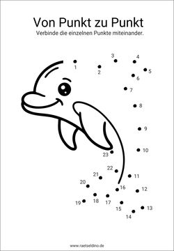 Von Punkt zu Punkt-Kinder- ab 6 Jahren