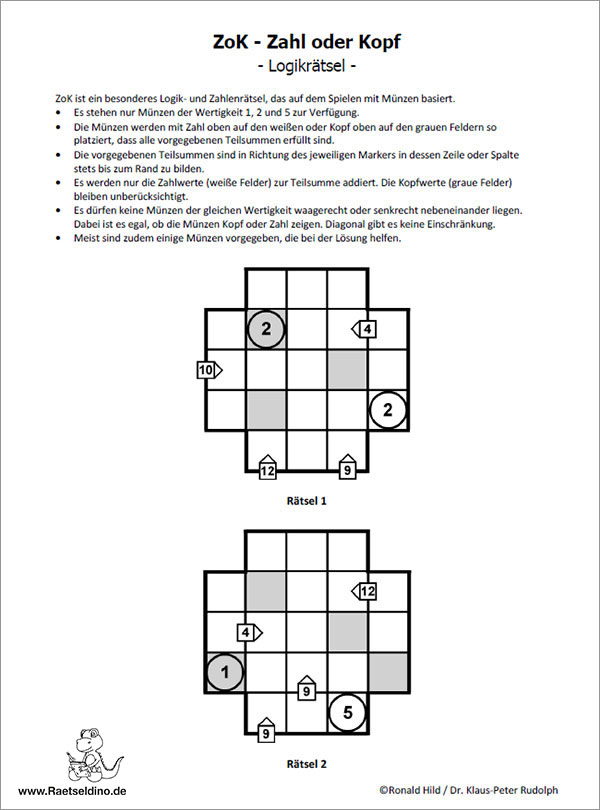ZoK Logikrätsel - mittel